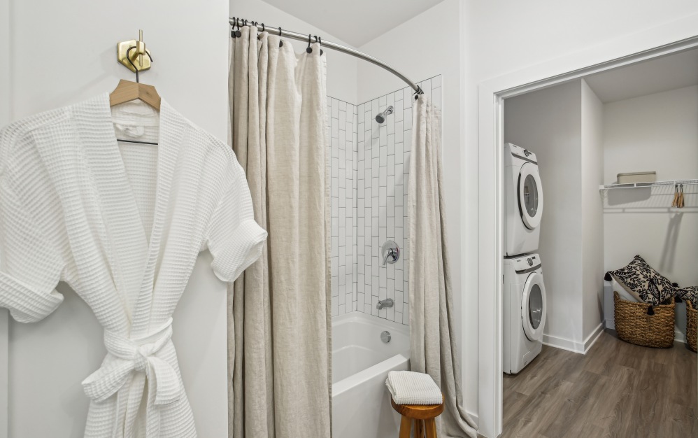 Shower and tub 